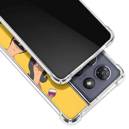 Bobs Burgers Stare Moto G Stylus 5G (2025) Clear Case