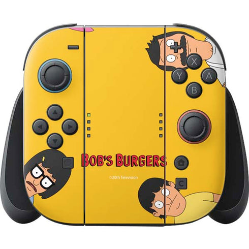 Bobs Burgers Stare Nintendo Switch 2 (2025) Joy-Con Controller Skin
