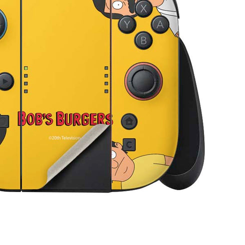 Bobs Burgers Stare Nintendo Switch 2 (2025) Joy-Con Controller Skin