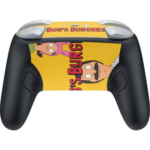 Bobs Burgers Stare Nintendo Switch 2 (2025) Pro Controller Skin