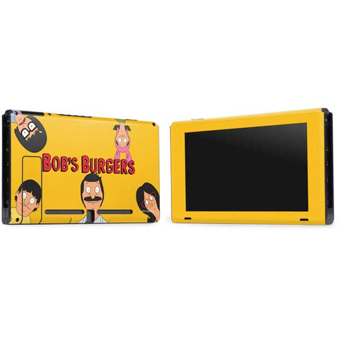 Bobs Burgers Stare Nintendo Switch Bundle Skin