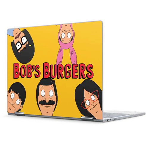 Bobs Burgers Stare Pixelbook Skin