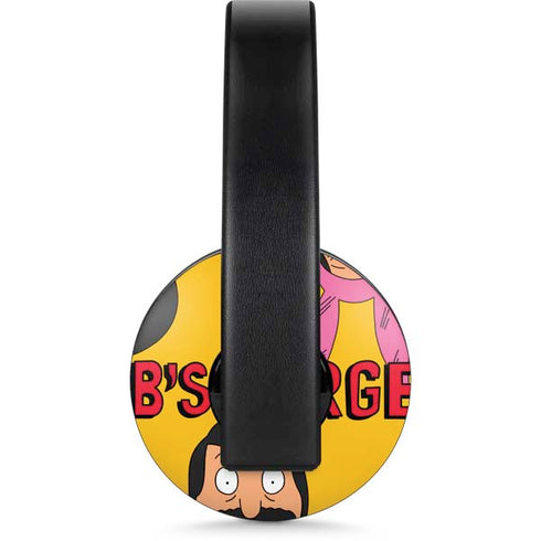 Bobs Burgers Stare PlayStation 4 Gold Wireless Headset Skin