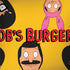 Bobs Burgers Stare PlayStation 4 Gold Wireless Headset Skin