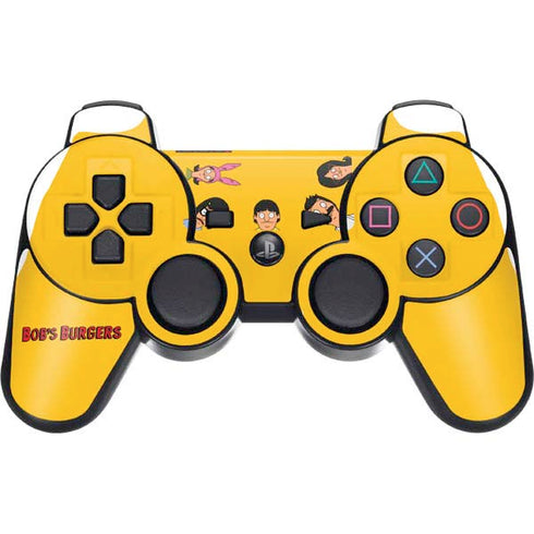 Bobs Burgers Stare PS3 Dual Shock wireless controller Skin