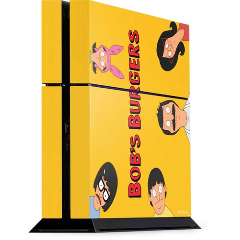 Bobs Burgers Stare PlayStation PS4 Skins
