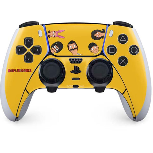 Bobs Burgers Stare PS5 DualSense Edge Pro Controller Skin