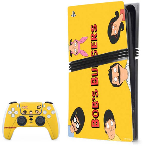 Bobs Burgers Stare PlayStation PS5 Skins