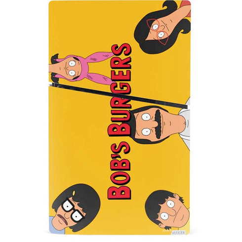 Bobs Burgers Stare PS5 Slim Digital Edition Console Skin