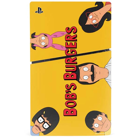 Bobs Burgers Stare PS5 Slim Disk Bundle Skin