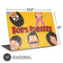 Bobs Burgers Stare Universal Laptop 17in (13.8 x 10in) Skin