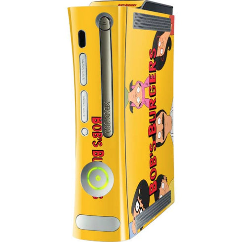Bobs Burgers Stare Xbox 360 (Includes HDD) Skin