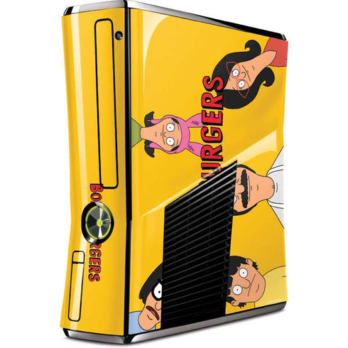 Bobs Burgers Stare Xbox 360 Slim (2010) Skin