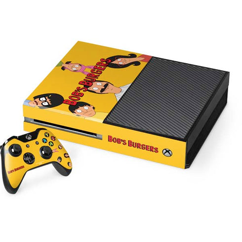 Bobs Burgers Stare Xbox One Console and Controller Bundle Skin