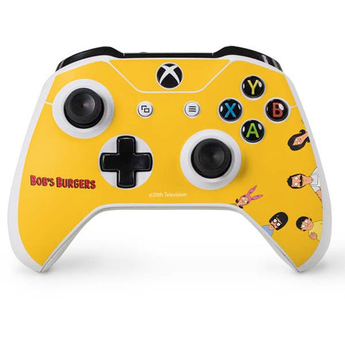 Bobs Burgers Stare Xbox One S Console and Controller Bundle Skin