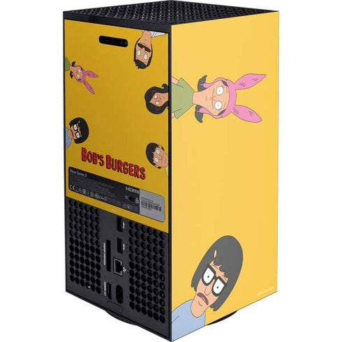 Bobs Burgers Stare Xbox Series X Console Skin