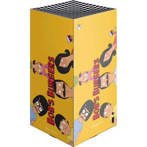 Bobs Burgers Stare XBox Series X Digital Edition Console Skin