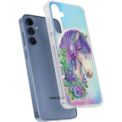 Fantasty Horse by Sheena Pike Galaxy A55 5G Clear Case