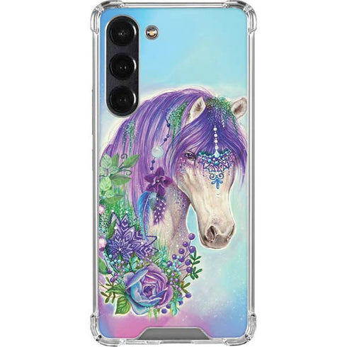 Fantasty Horse by Sheena Pike Galaxy S24 FE Clear Case