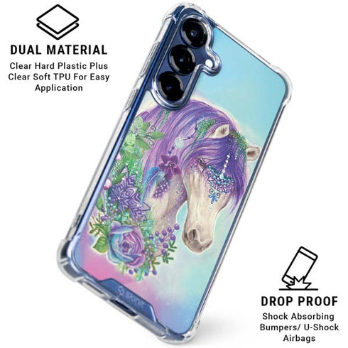 Fantasty Horse by Sheena Pike Galaxy S25 Plus Clear Case