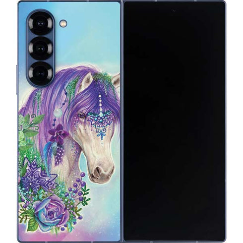 Fantasty Horse by Sheena Pike Galaxy Z Fold6 Skin