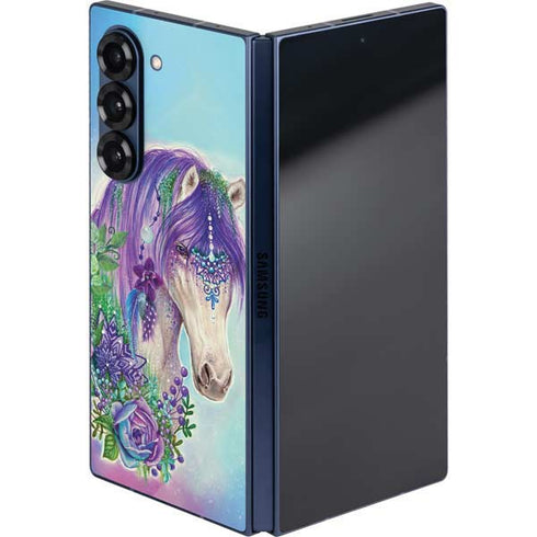 Fantasty Horse by Sheena Pike Galaxy Z Fold6 Skin