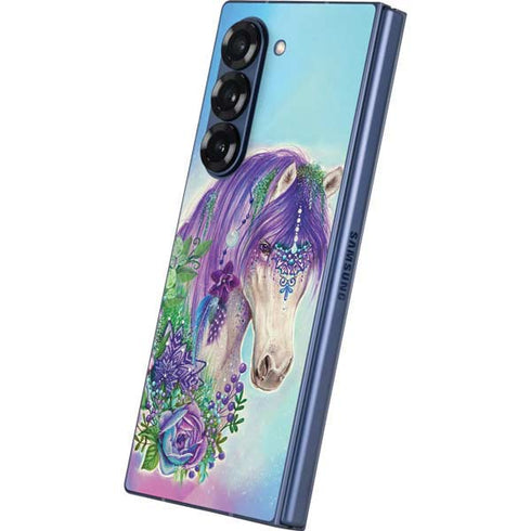 Fantasty Horse by Sheena Pike Galaxy Z Fold6 Skin