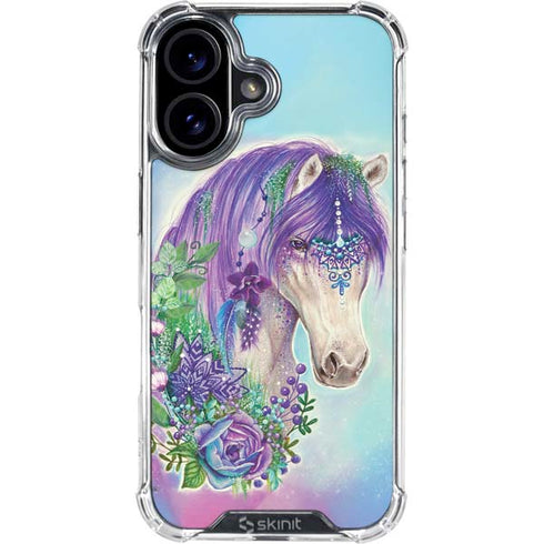 Fantasty Horse by Sheena Pike iPhone 16 Clear Case