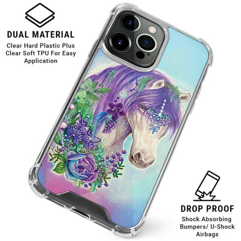 Fantasty Horse by Sheena Pike iPhone 16 Pro Clear Case