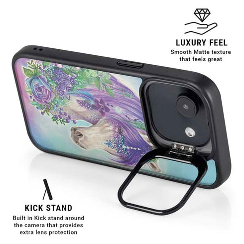 Fantasty Horse by Sheena Pike iPhone 16e Kickstand Case
