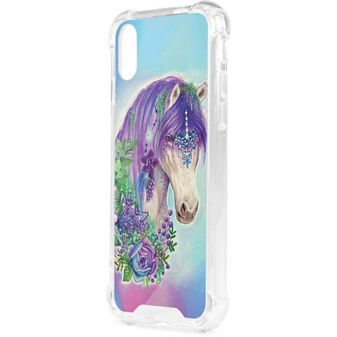 Fantasty Horse by Sheena Pike iPhone XS Clear Case