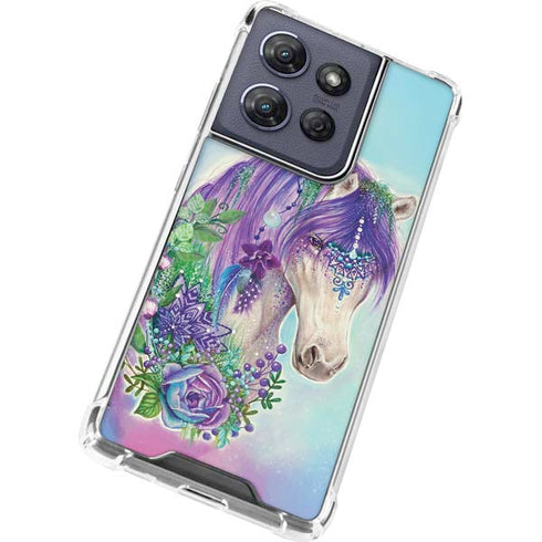 Fantasty Horse by Sheena Pike Moto G 5G (2025) Clear Case