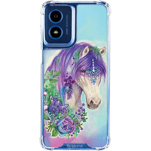 Fantasty Horse by Sheena Pike Moto G Play 4G (2024) Clear Case