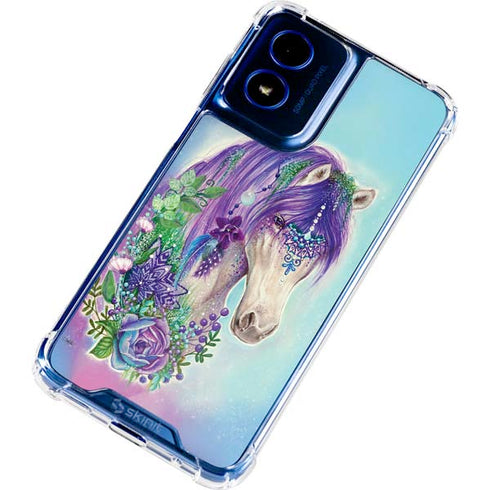 Fantasty Horse by Sheena Pike Moto G Play 4G (2024) Clear Case