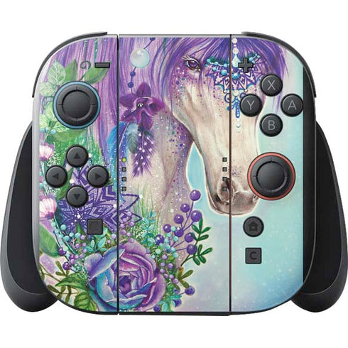 Fantasty Horse by Sheena Pike Nintendo Switch 2 (2025) with Joy-Con Skin