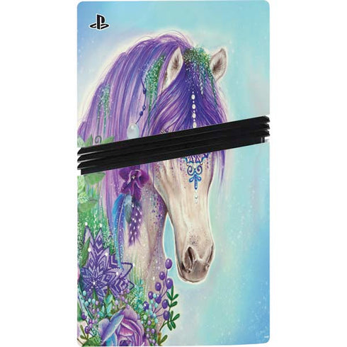 Fantasty Horse by Sheena Pike PS5 Pro Bundle Skin