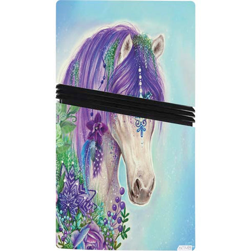 Fantasty Horse by Sheena Pike PS5 Pro Bundle Skin