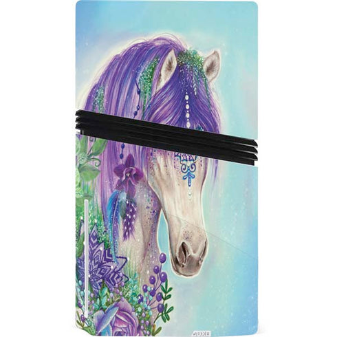 Fantasty Horse by Sheena Pike PS5 Pro Disk Bundle Skin