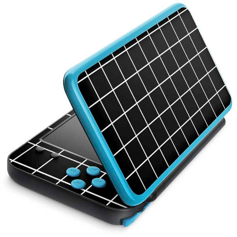 Black Grid Nintendo Skins