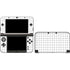 White Grid Nintendo Skins