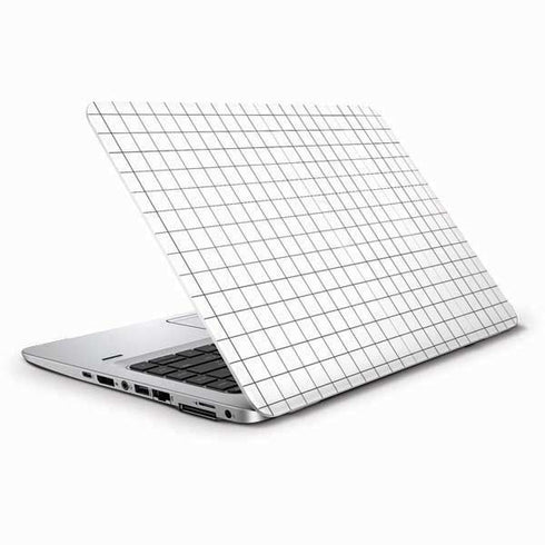 White Grid HP Elitebook Skin