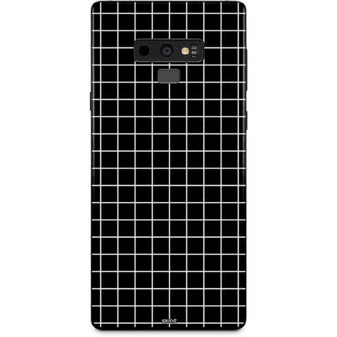 Black Grid Galaxy Note 9 Skin
