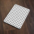 Grid Dot Apple iPad Skin