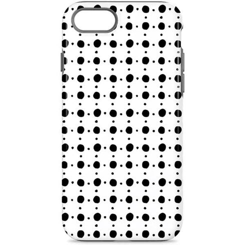 Grid Dot iPhone Cases
