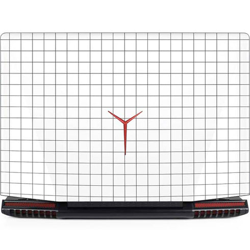 White Grid Legion Y720 Skin