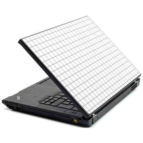 White Grid Lenovo T420 Skin