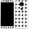 Grid Dot Moto E5 Plus Skin