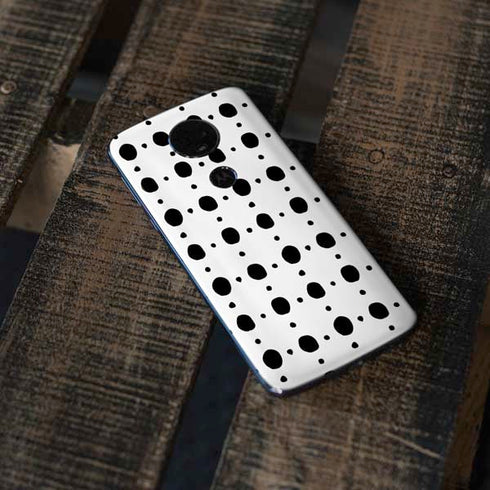 Grid Dot Moto E5 Plus Skin