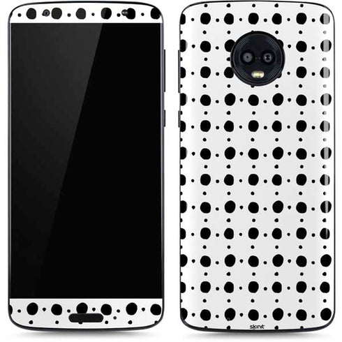 Grid Dot Moto G6 Skin