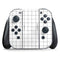 White Grid Nintendo Switch (2017-2021) Joy-Con Controller Skin